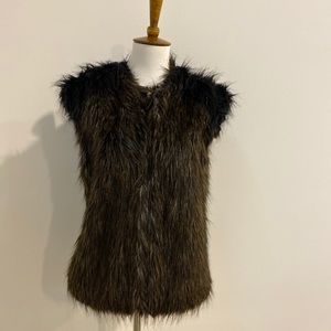 Zara Faux Fur Vest